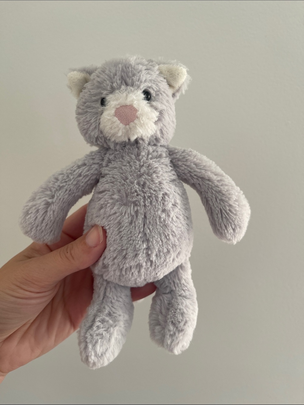 Jellycat Bashful Grey Kitty